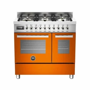 Laatste Versie BERTAZZONI PRO906MFEDART Fornuis 90 cm