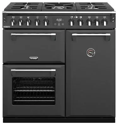 Veilige Betaling Stoves Richmond S900 Deluxe CB DF Antraciet