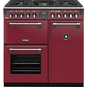 Stoves Richmond S900 Deluxe DF Chili Red Merkproduct