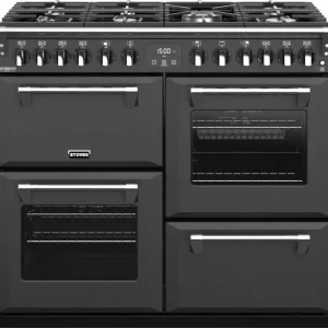 Stoves Richmond S1000 Deluxe DF Antraciet-mat Flitsaanbieding