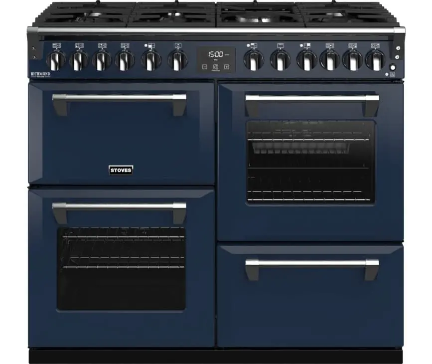 Stoves Richmond S1000 Deluxe DF Midnight Blue Koop Vandaag