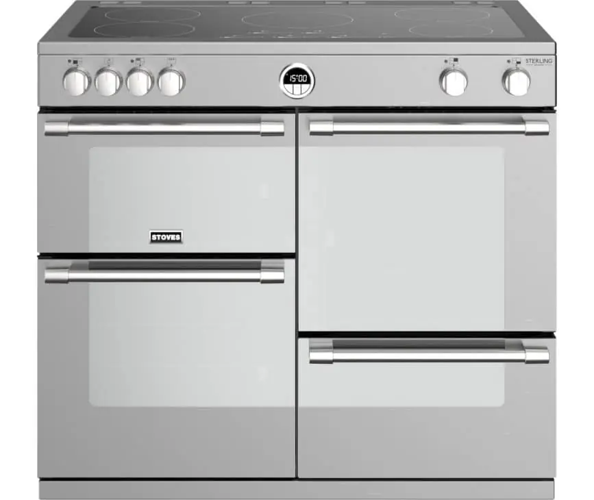 Aanbieding Stoves Sterling S1100 Ei Deluxe RVS