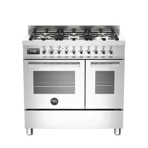 Goedkoop BERTAZZONI PRO906MFEDXT Fornuis 90 cm