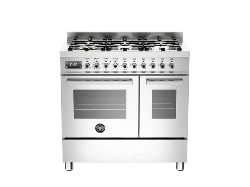 Goedkoop BERTAZZONI PRO906MFEDXT Fornuis 90 cm