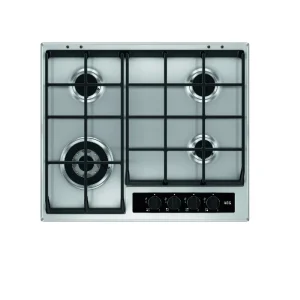Hete Deal AEG HG654550SY Roestvrijstaal Ingebouwd Gaskookplaat 4 zone(s)