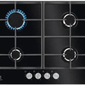 Electrolux EGG6426SK Zwart Ingebouwd 59 cm Gaskookplaat 4 zone(s) Koop Vandaag