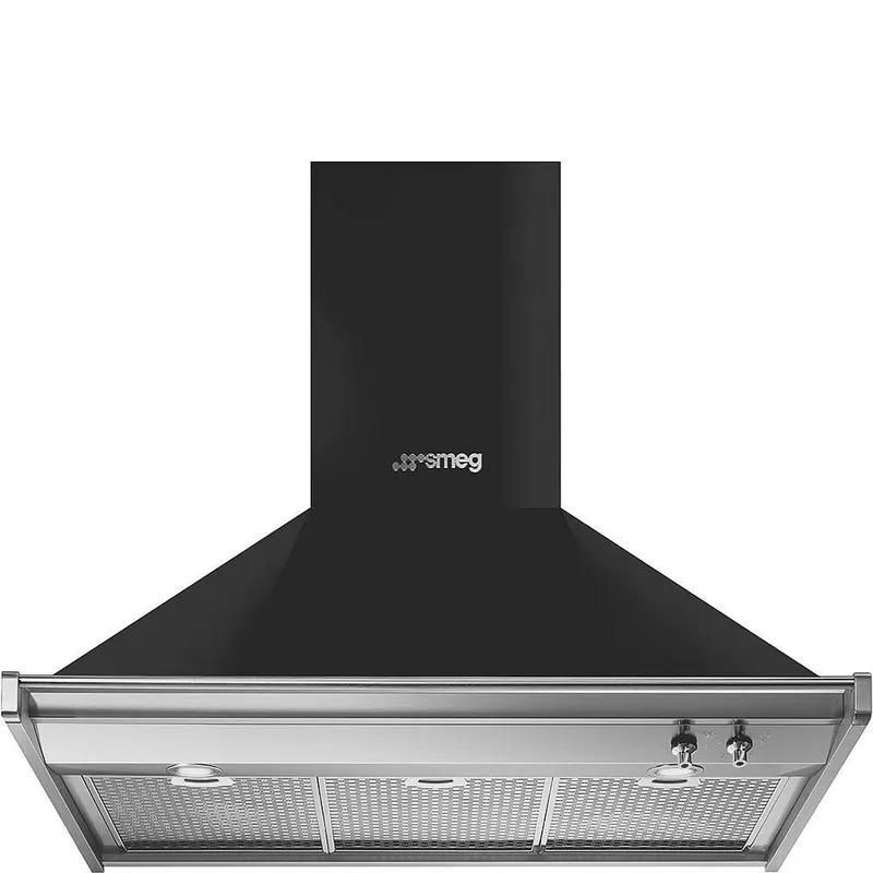 Smeg KD90HAE afzuigkap Muurmontage Antraciet 781 m³/uur A+ Gratis Retour