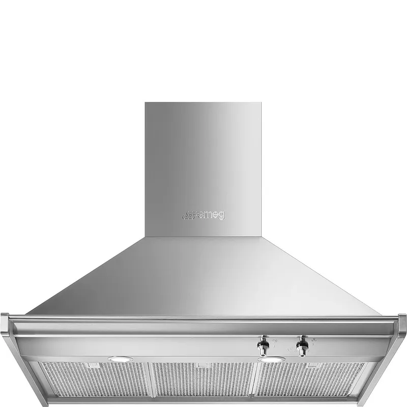 Smeg KD90HXE afzuigkap Muurmontage Roestvrijstaal 781 m³/uur A+ Gereduceerde Prijs