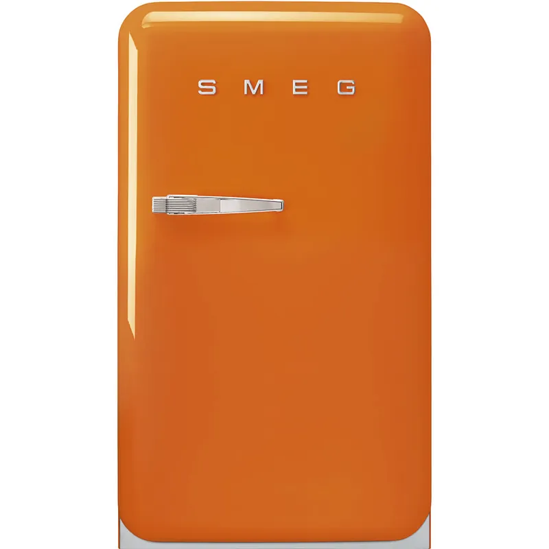 Beste Prijs Smeg FAB10ROR5 combi-koelkast Vrijstaand 122 l E Oranje