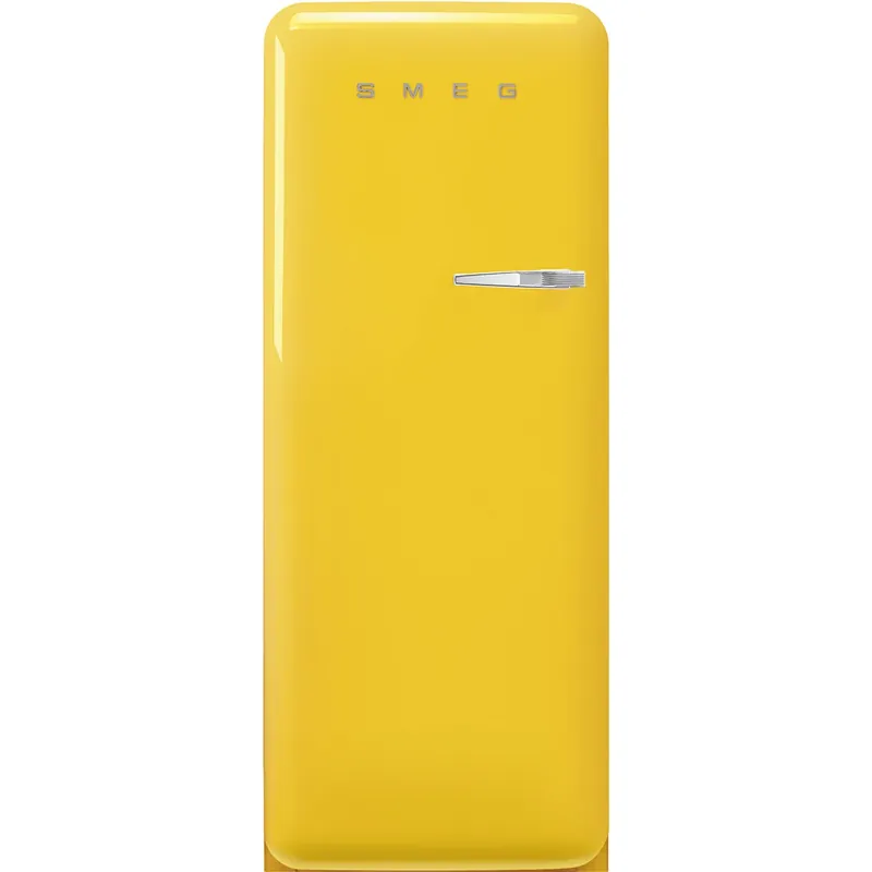 Actieprijs Smeg FAB28LYW5 combi-koelkast Vrijstaand 270 l D Geel