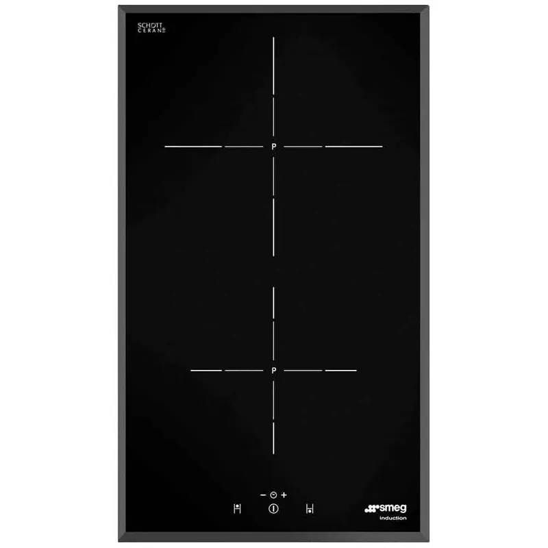 Smeg Universal SI5322B kookplaat Zwart Ingebouwd 30 cm Inductiekookplaat zones 2 zone(s) Hete Deal