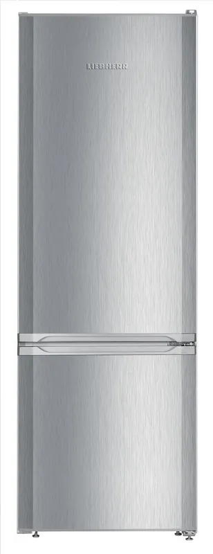 Op = Op Liebherr CUel 2831 koel-vriescombinatie Vrijstaand 266 l F Zilver