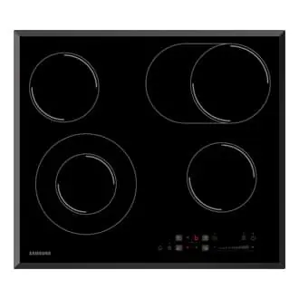 Seizoensaanbieding Samsung CTR164NC01 kookplaat Zwart Ingebouwd 57.5 cm Keramisch 4 zone(s)