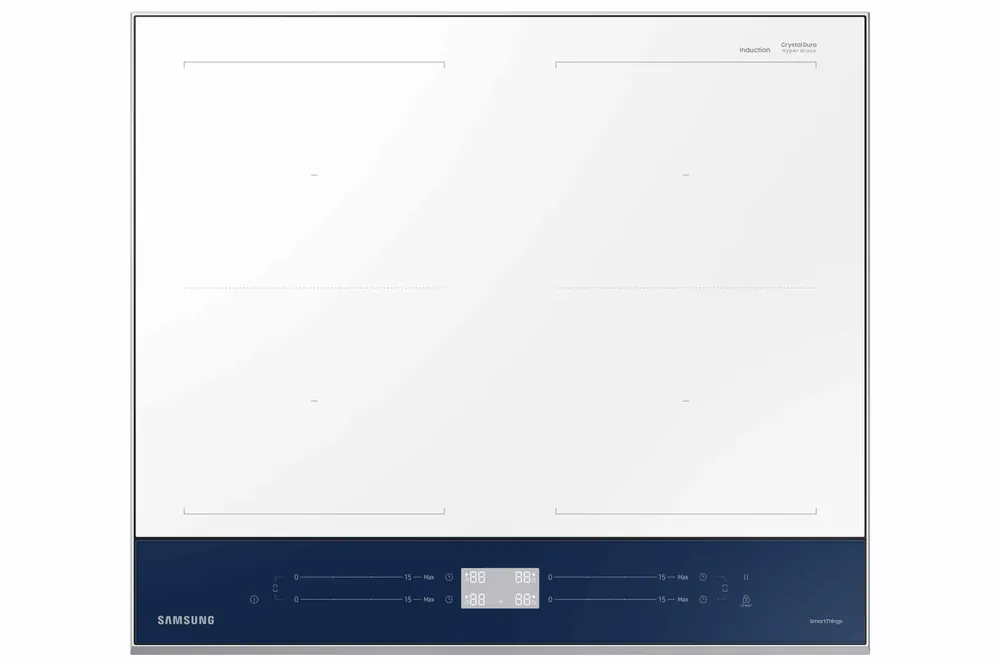 Actieprijs Samsung NZ64B5067YJ Blauw, Wit Ingebouwd 60 cm Inductiekookplaat zones 4 zone(s)
