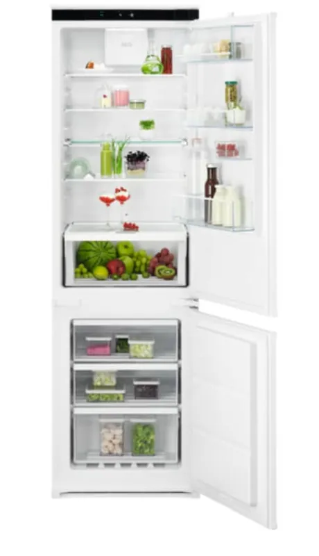 AEG TSC7G181ES koel-vriescombinatie Ingebouwd 216 l G Wit Beperkt Aanbod