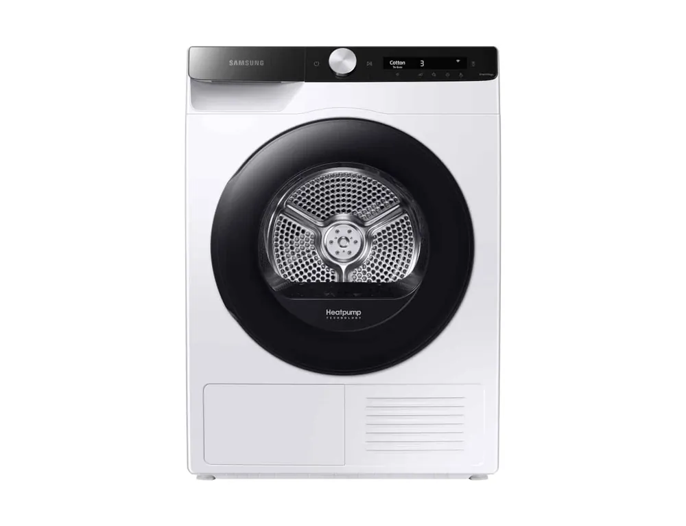 Seizoensaanbieding Samsung DV80T5220AE wasdroger Vrijstaand Voorbelading 8 kg A+++ Wit