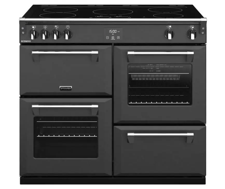 Stoves Richmond S1000 EI antraciet-mat Favoriet
