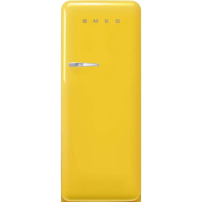 Alleen Vandaag Smeg FAB28RYW5 combi-koelkast Vrijstaand 270 l D Geel