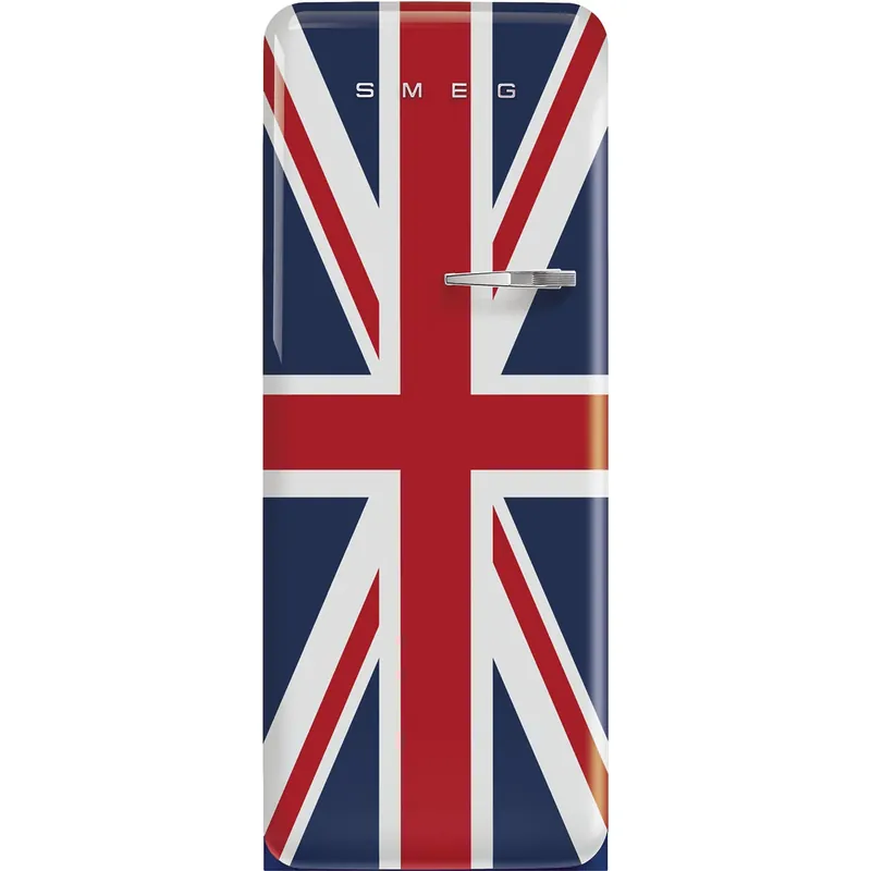 Smeg FAB28LDUJ5 combi-koelkast Vrijstaand 270 l D Blauw, Rood, Wit Betaalbaar