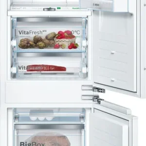 Bosch Serie 8 KIF86PFE0 koel-vriescombinatie Ingebouwd 223 l E Wit DHZ36 Voordeelprijs
