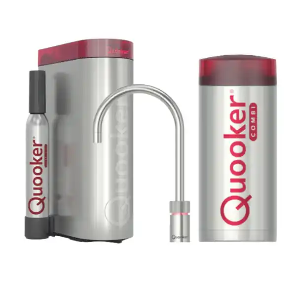 QUOOKER COMBI NORDIC ROUND RVS + CUBE – 22NSRVS Koop Online