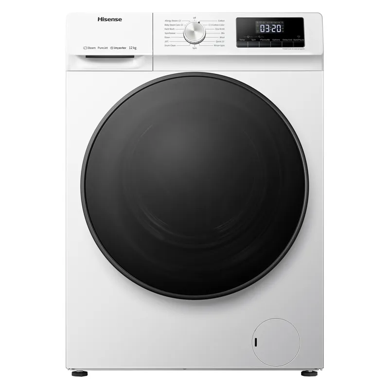 Populair Hisense WFQA1214EVJM wasmachine Voorbelading 12 kg 1400 RPM Wit DHZ198
