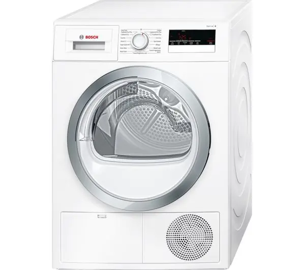 Serie 4 WTN85280GB Condensdroger 8 kg DHZ106 Op = Op