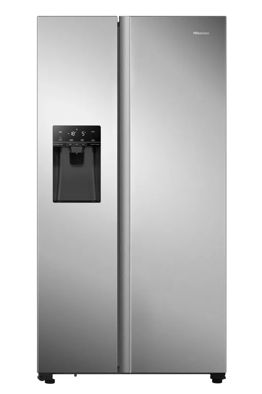Hisense RS694N4TZE Amerikaanse koelkast Vrijstaand 562 l E Roestvrijstaal DHZ671 Fabrieksprijs