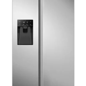 Hisense RS694N4TZE Amerikaanse koelkast Vrijstaand 562 l E Roestvrijstaal DHZ664 Veilige Betaling
