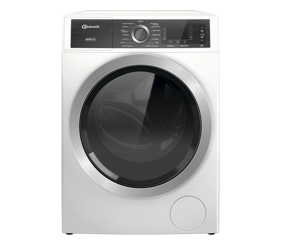 Bauknecht B8 W846WB DE wasmachine Voorbelading 8 kg 1351 RPM Wit EWO675 Voordeelprijs