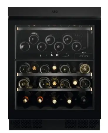 AEG AWUD040B8B wijnkoeler Ingebouwd Zwart 33 fles(sen) Must-Have