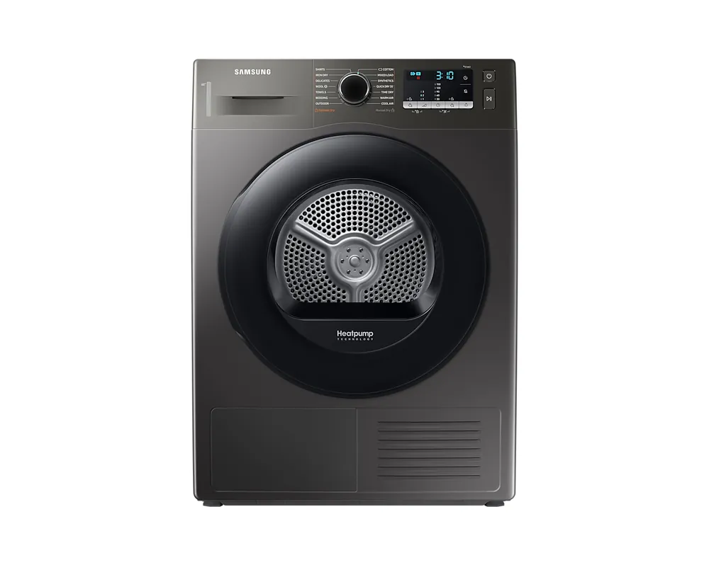 Favoriet Samsung DV80TA020AX/EU wasdroger Vrijstaand Voorbelading 8 kg A++ Zilver DHZ1153