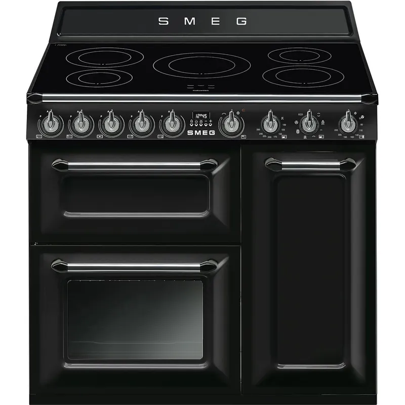Aanbieding Smeg CUISINIARE TR93IP2 Range-fornuis Zoneloze inductiekookplaat Crème A