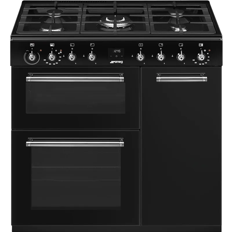 Bestel Nu SMEG CX93GMBL gasfornuis