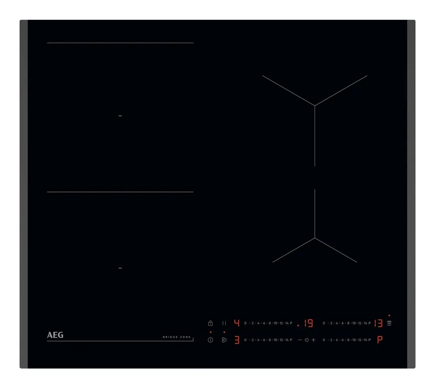 AEG TO64IB0BFB Zwart Ingebouwd 60 cm Inductiekookplaat zones 4 zone(s) Op = Op