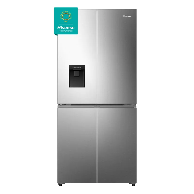 Hisense RQ5P470SMIE koel-vriescombinatie 482 l E Zilver, Roestvrijstaal – EWO3328 Superprijs