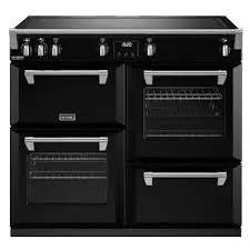 Stoves Richmond DX D1000 Ei Zoneless Zwart DHZ2011 Gratis Retour