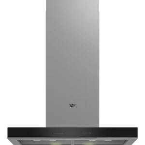 Seizoensaanbieding Beko BHCB63640BH afzuigkap Muurmontage Zwart, Roestvrijstaal 627 m³/uur DHZ1BAUKE