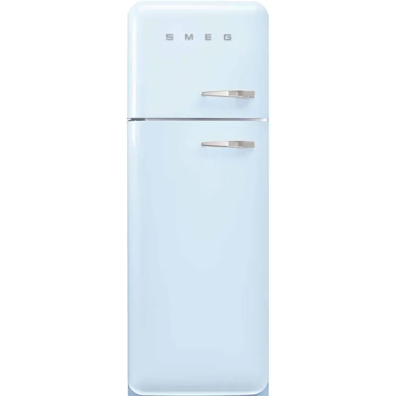 Smeg FAB30LPB5 koel-vriescombinatie Vrijstaand 294 l D Blauw Korting