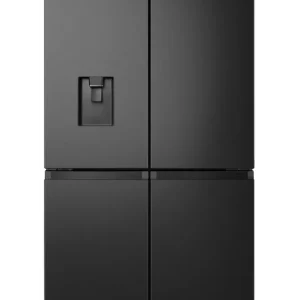 Shop Nu Hisense RQ758N4SWFE Amerikaanse koelkast Vrijstaand 609 l E Zwart DHZ2932