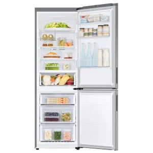 Weekendaanbieding Samsung RB33B612ESA Vrijstaand 344 l E Zilver, Roestvrijstaal – EWO3533