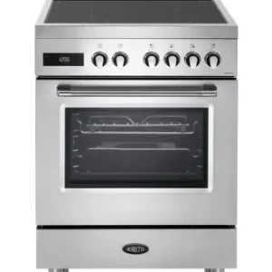 Seizoensaanbieding Boretti CFBI604IX fornuis Vrijstaand fornuis Electrisch Inductiekookplaat zones RVS