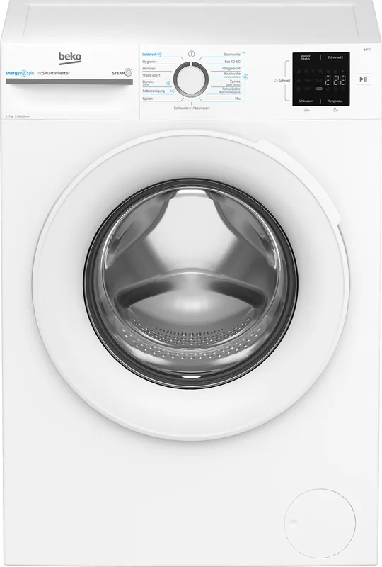 Beko b300 BM3WFU3741W wasmachine Voorbelading 7 kg 1400 RPM Wit DHZ3567 Merkproduct