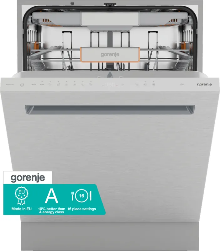 Gorenje G600 ULTRA16BUAESX Volledig ingebouwd 16 couverts A EWO3762 Premium