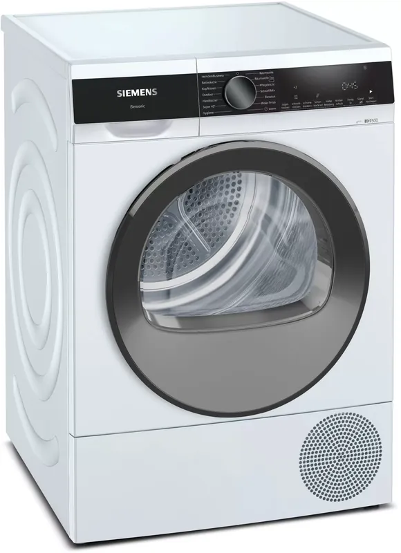 Must-Have Siemens iQ500 WQ33G2D40 wasdroger Vrijstaand Voorbelading 8 kg Wit – DHZ3724