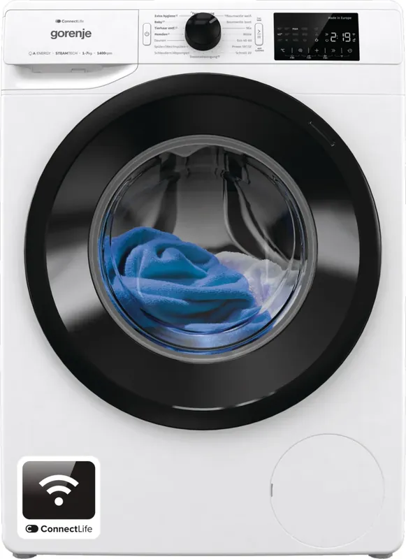 Gorenje WPNEI74SA1TS wasmachine Voorbelading 7 kg 1400 RPM Wit DHZ3966 Finale Uitverkoop
