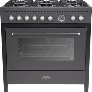 Speciale Aanbieding BORETTI CARRARA CRG916MAT Gas Fornuis
