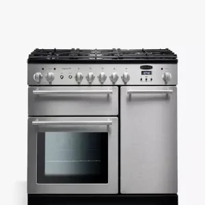 Rangemaster Longstock 90 Duel Fuel Fornuis 90cm Rvs DHZ4011 Meest Verkocht