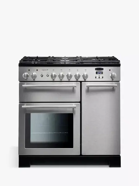 Rangemaster Longstock 90 Duel Fuel Fornuis 90cm Rvs DHZ4011 Meest Verkocht