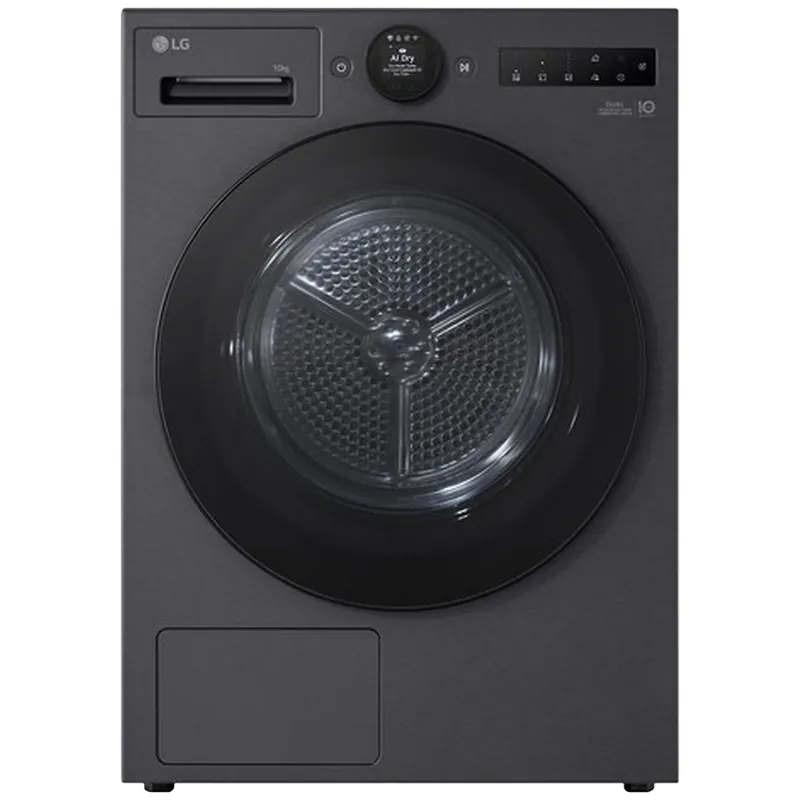 LG RT10X8B – Warmtepompdroger – 10kg – 62 dB Fabrieksprijs